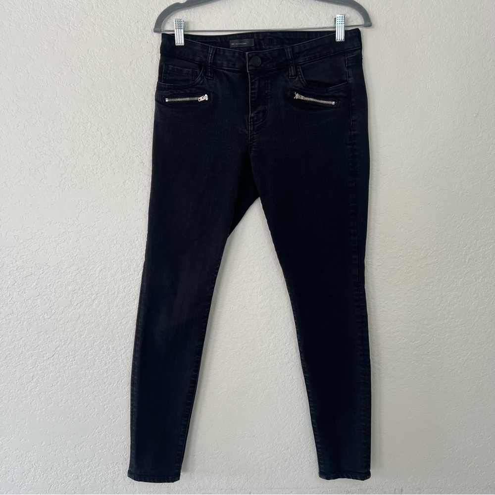 Kut From The Kloth Pants Womens Size 6 Mia Toothpick Skinny Mid Rise Black Pants